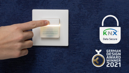 theMura KNX voor wandmontage